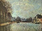 Alfred Sisley The St.Martin Canal France oil painting artist